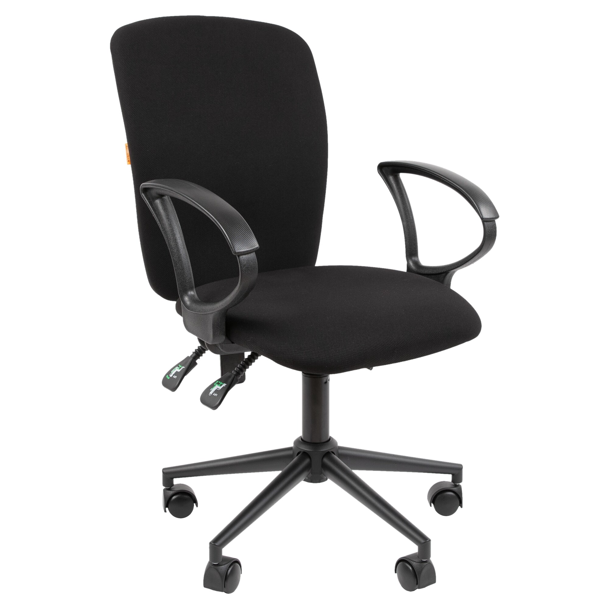 Офисное кресло CHAIRMAN 9801 Black, Ткань серии Т, черный