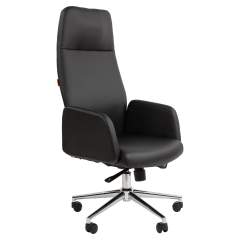 Офисное кресло CHAIRMAN 929, экокожа, черный