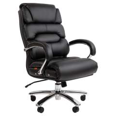 Офисное кресло CHAIRMAN 409, экокожа, черный