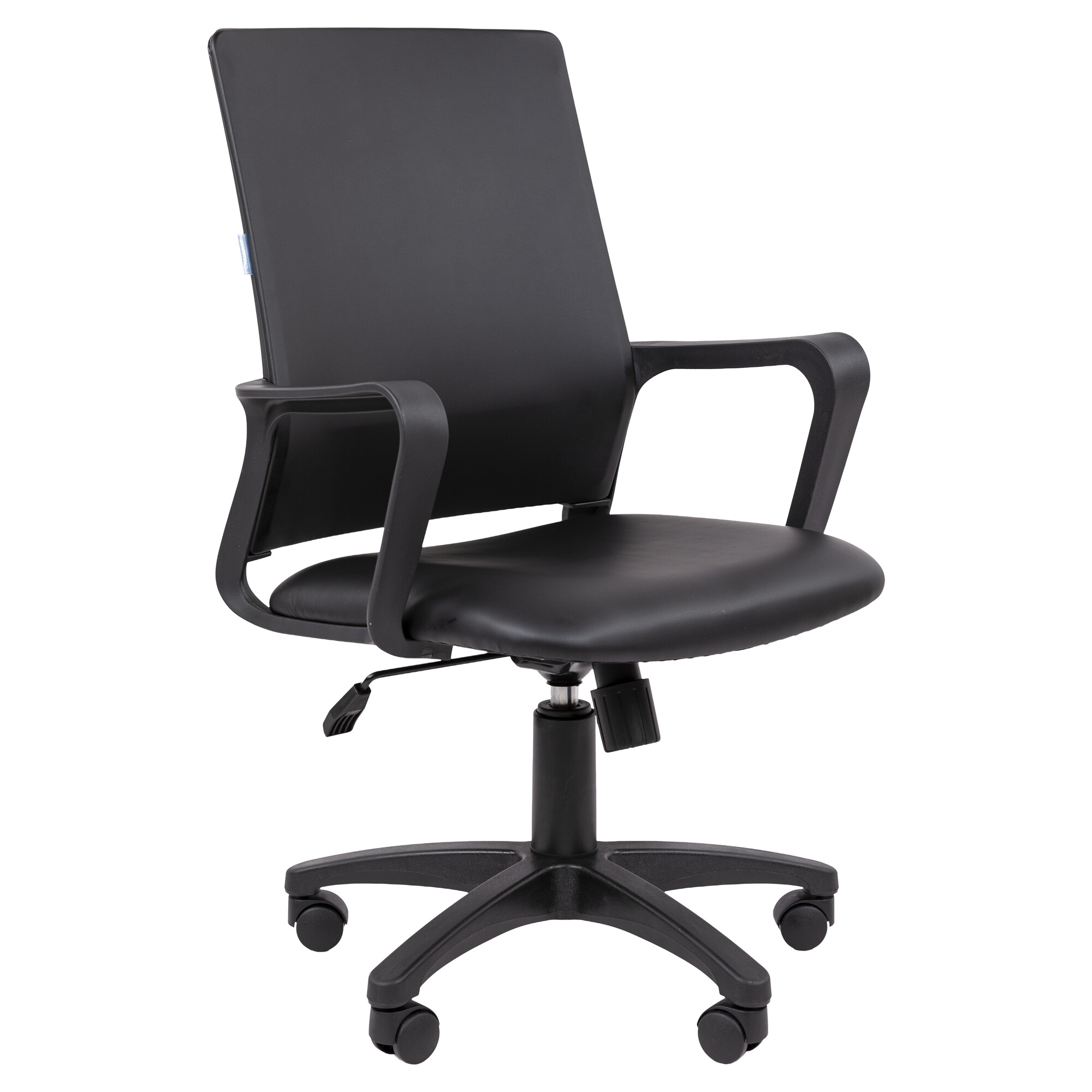 Офисное кресло CHAIRMAN 606 ЭКО, экокожа, черный