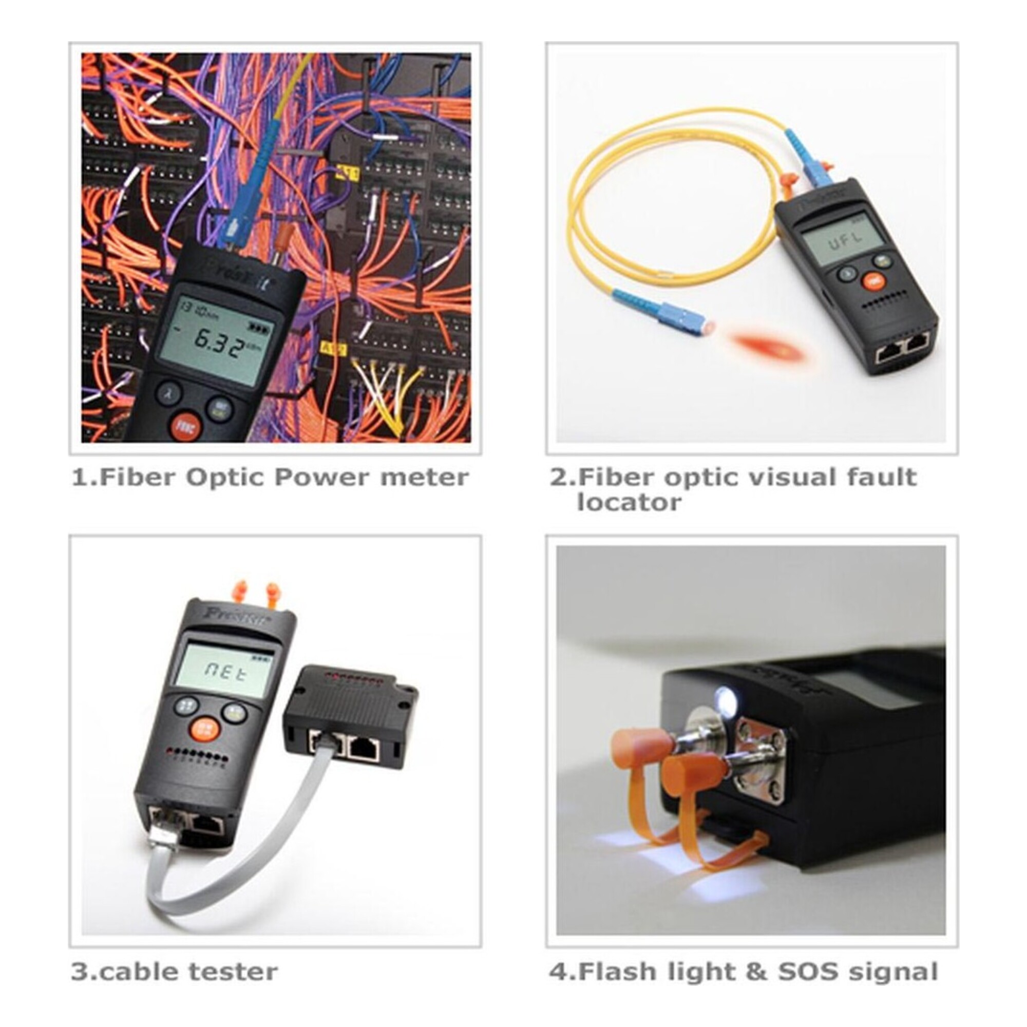 Волоконно-оптический мультиметр ProsKit MT-7602