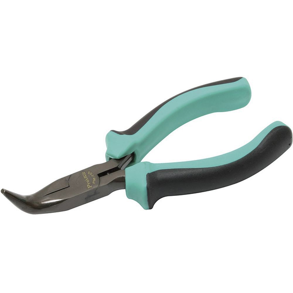 Длиногубцы с загнутыми концами ProsKit PM-755 (130 мм.)