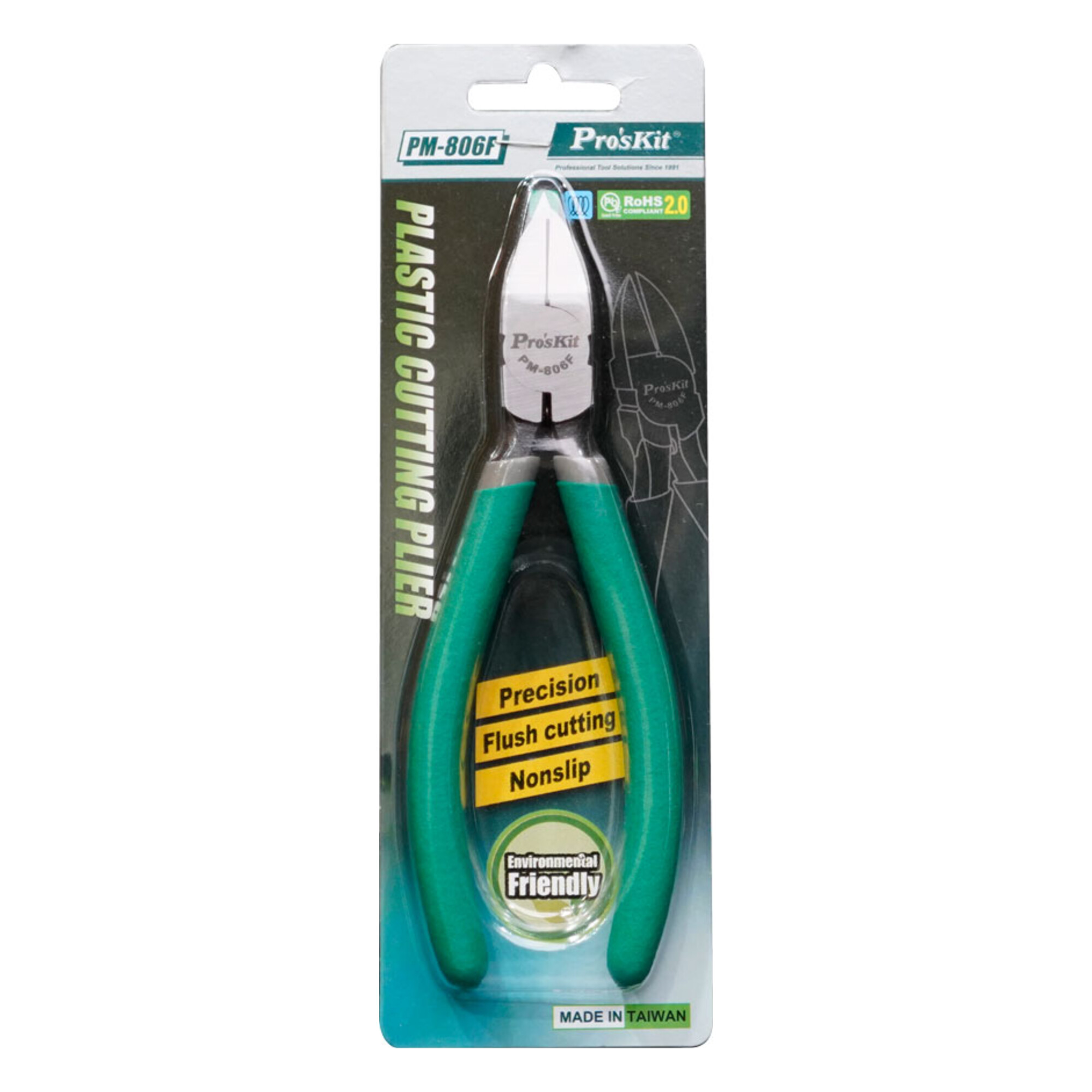 Кусачки для пластика усиленные ProsKit PM-806F