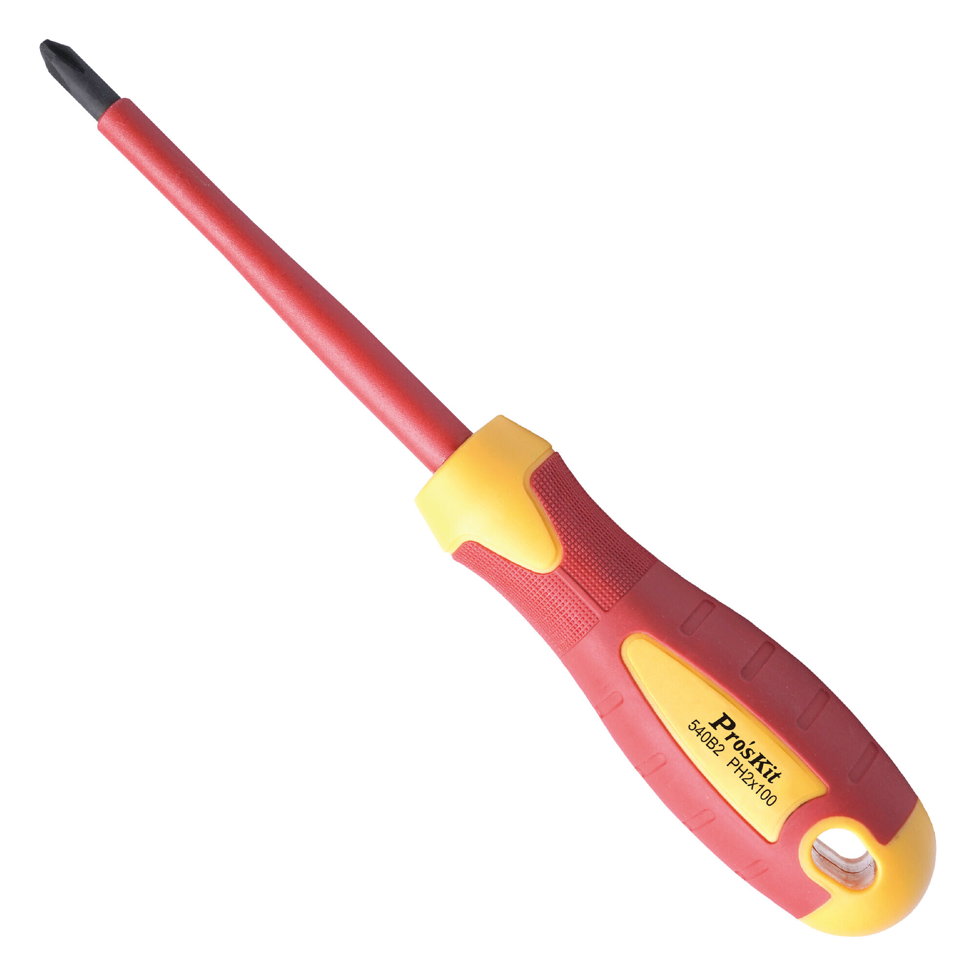 Отвертка диэлектрическая 1000В Pro'sKit SD-810-P2
