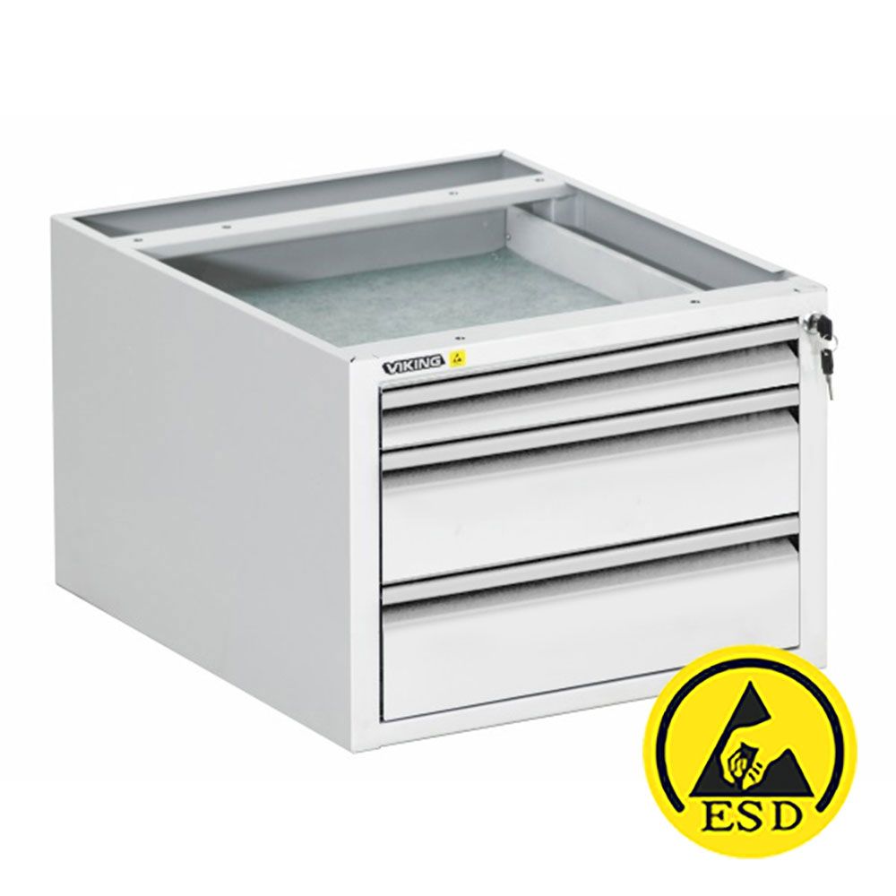 Подвесная тумба с уменьшенной глубиной антистатическая ТП-10/П ESD