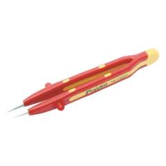 Пинцет прямой тонкий изолированный 1000В Pro'sKit TZ-V302A