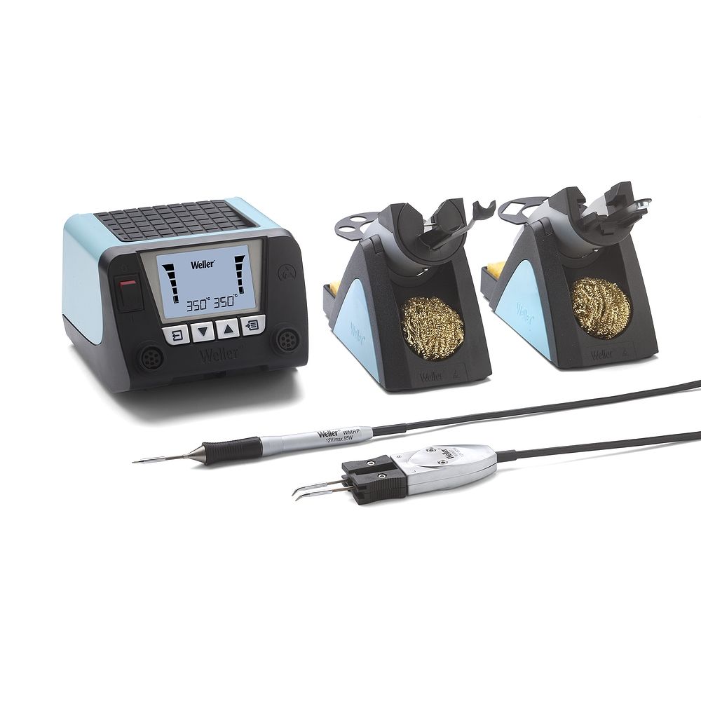 Weller T0053445699. Weller T0053445699. WT 2020M Комплект 2-канальной цифровой паяльной станции, 150 Вт 