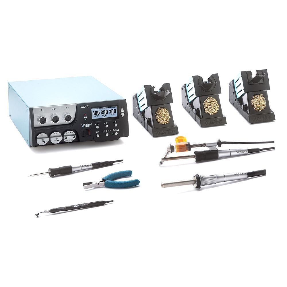 Трехканальная ремонтная паяльная станция Weller WXR 3030