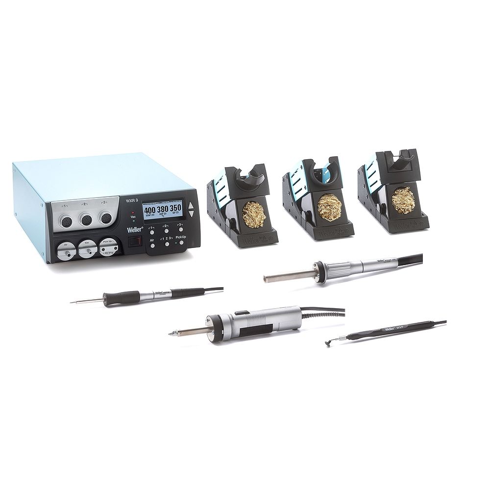Трехканальная ремонтная паяльная станция Weller WXR 3032