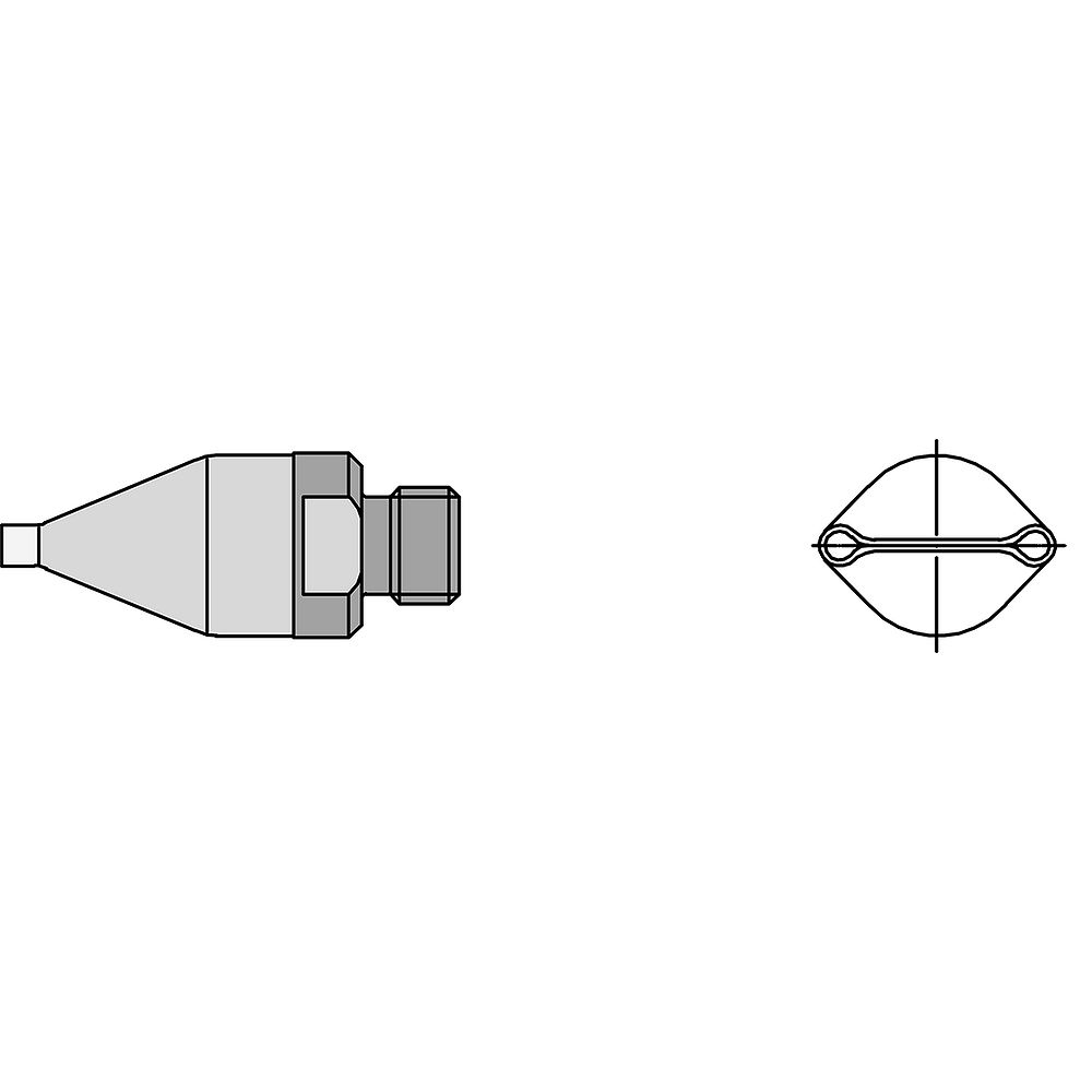 Насадка Weller FD4 для пайки горячим воздухом