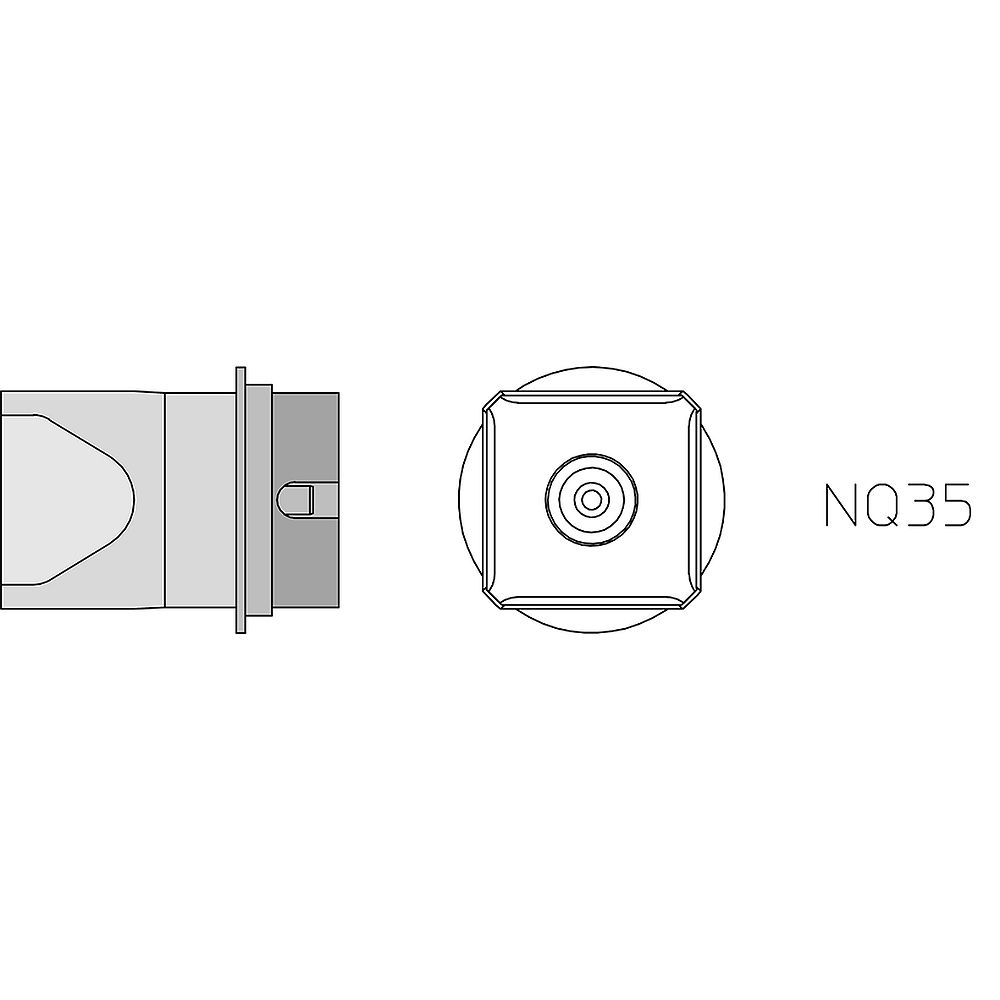 Насадка Weller NQ35 для пайки горячим воздухом