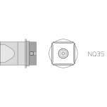 Насадка Weller NQ35 для пайки горячим воздухом