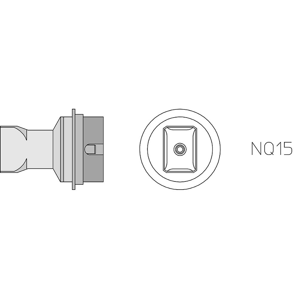 Насадка Weller NQT15 для пайки горячим воздухом