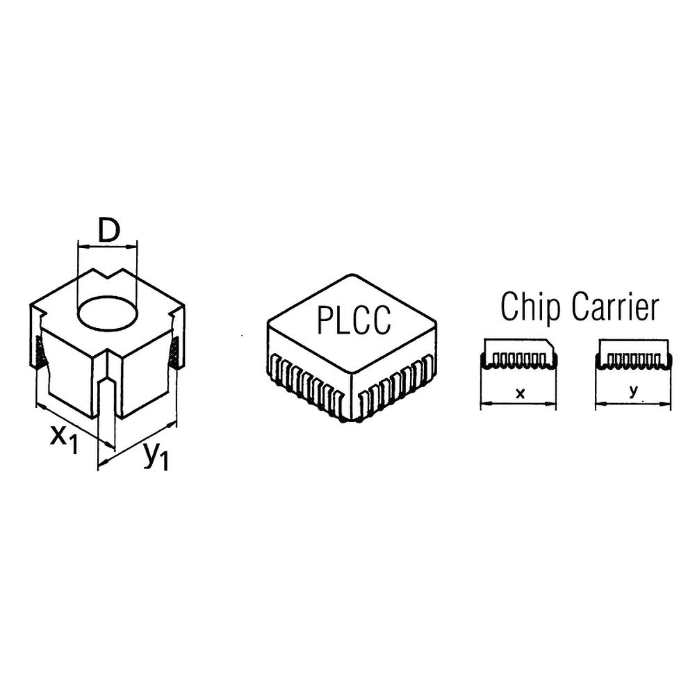 Головка Weller CSF-QI для выпайки 25,4 х 25,4 мм