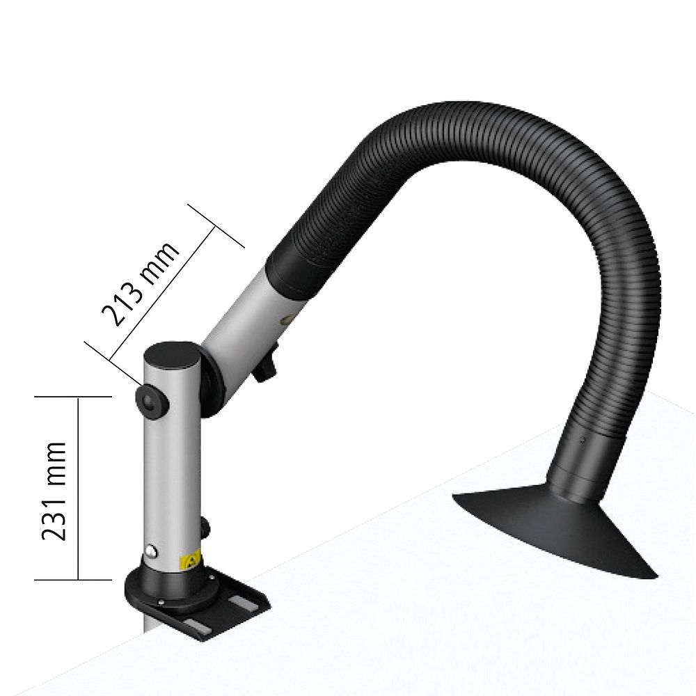 Вытяжной патрубок Weller 1S WF с насадкой-воронкой