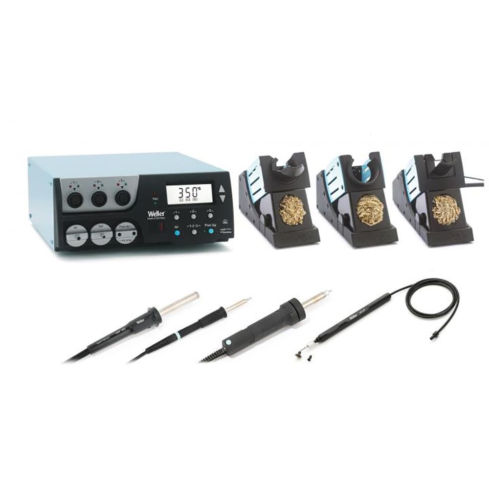 Трехканальная паяльная ремонтная станция Weller WR 3000M для вертикальных работ
